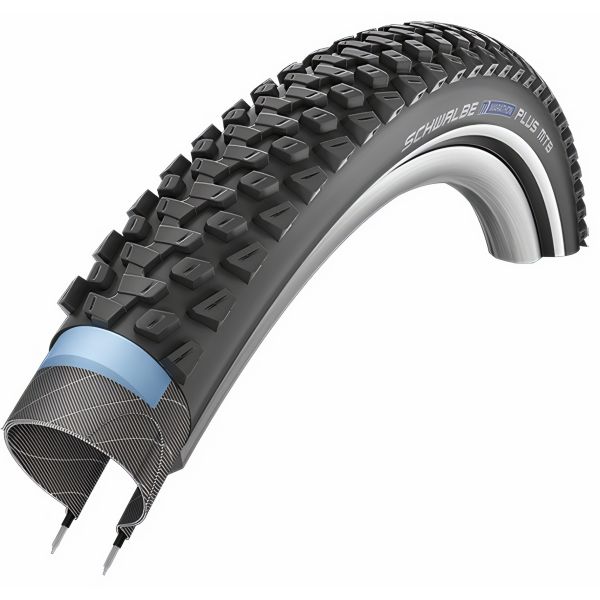 Afbeelding laden in galerijviewer, buitenband Marathon Plus MTB 26 x 2.10 (54-559) zwart