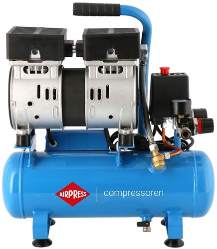 Laden Sie das Bild in Galerie -Viewer, Airpress compressor l6-105 silent - 36738