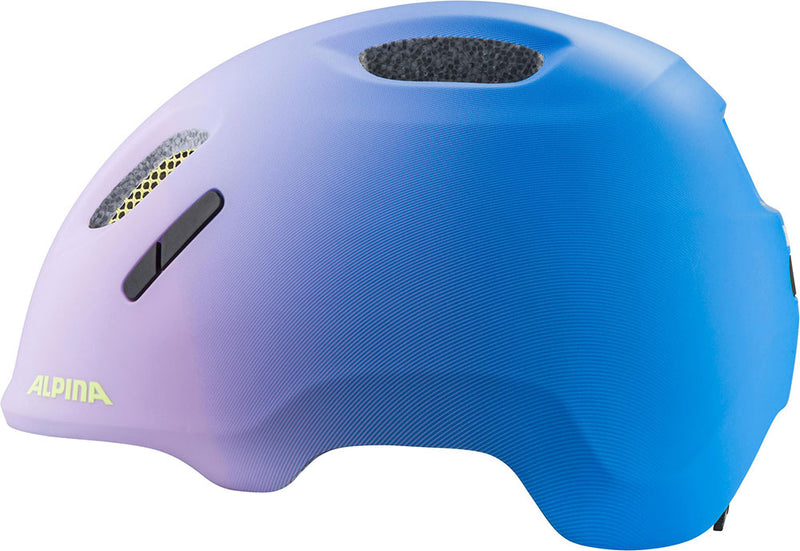ギャラリービューアに画像をロードする, Alpina ximo 2 le fading purple matt - kid's helmet
