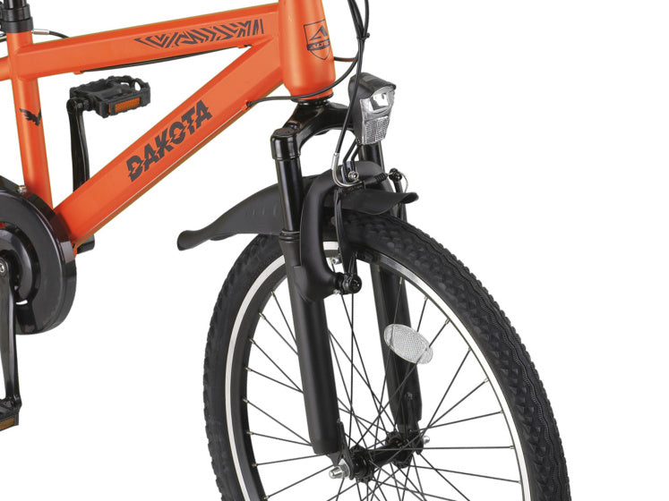 Load image into Gallery viewer, Altec dakota mtb 24 inch jongens 7v v-brakes oranje