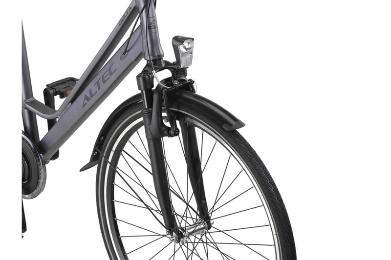 Load image into Gallery viewer, Altec delta 28 inch 56 cm dames 3v rollerbrake matgrijs