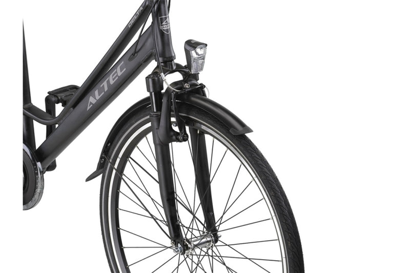 Load image into Gallery viewer, Altec delta 28 inch 56 cm dames 3v rollerbrake matzwart
