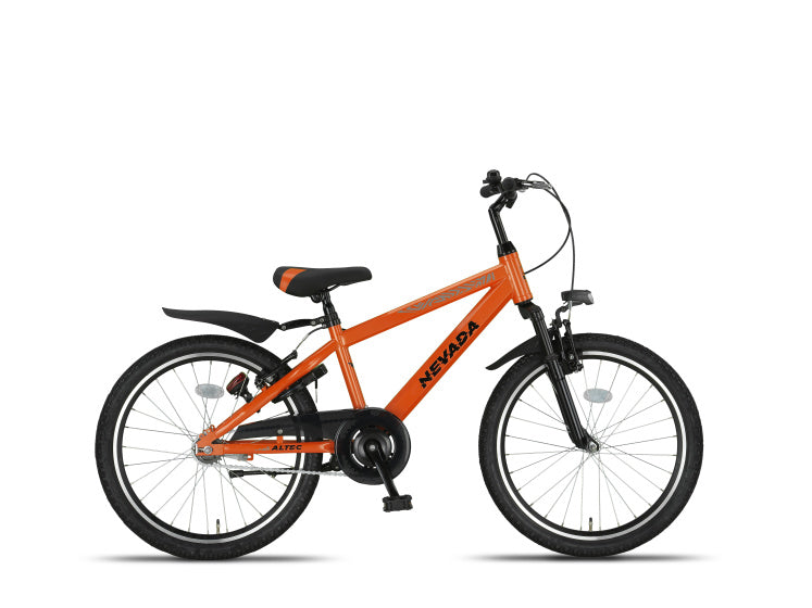 Load image into Gallery viewer, Altec nevada 22 inch jongens v-brakes neon oranje