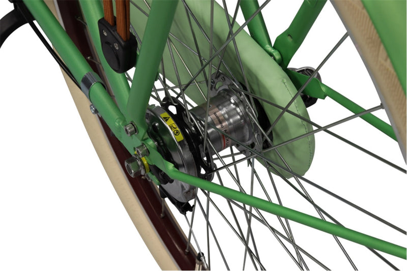 Load image into Gallery viewer, Altec retro 28 inch 57 cm dames 3v rollerbrake lichtgroen