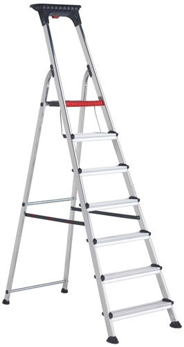 Cargue la imagen en el visor de la galería, Altrex double decker huishoudtrap 7-treeds - 501107