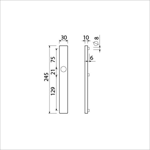 Chargez l'image dans la visionneuse de la galerie, Ami smalschild 245 30 blind m5 f-1 - 510631