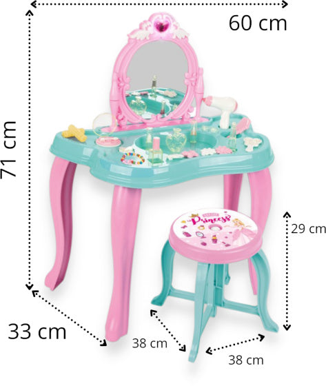 Load image into Gallery viewer, Pilsan Make-up tafel lichten geluidseffecten paars