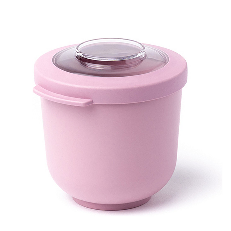 Load image into Gallery viewer, Amuse life lunch bowl met deksel roze 500ml