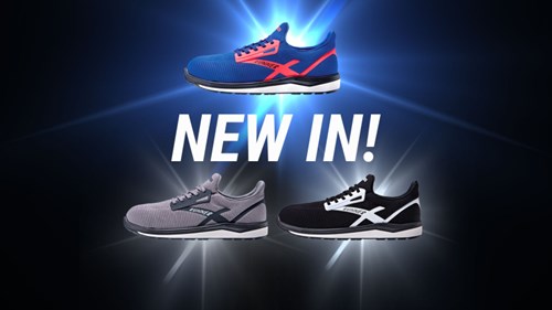 Load image into Gallery viewer, Atlas werkschoen runner 45 s1p | neon blauw | maat 41 - 4043692434360