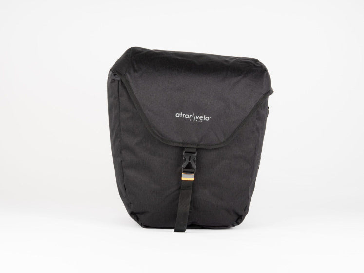 Load image into Gallery viewer, Atran velo Zap Enkele Fietstas Met AVS Adapter 25L Zwart