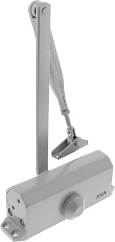 Afbeelding laden in galerijviewer, Enzo axa deurdranger (model 7505) grijs: voor deuren tot 60 kg met instelbare sluitsnelheid en eindslag - 750503491