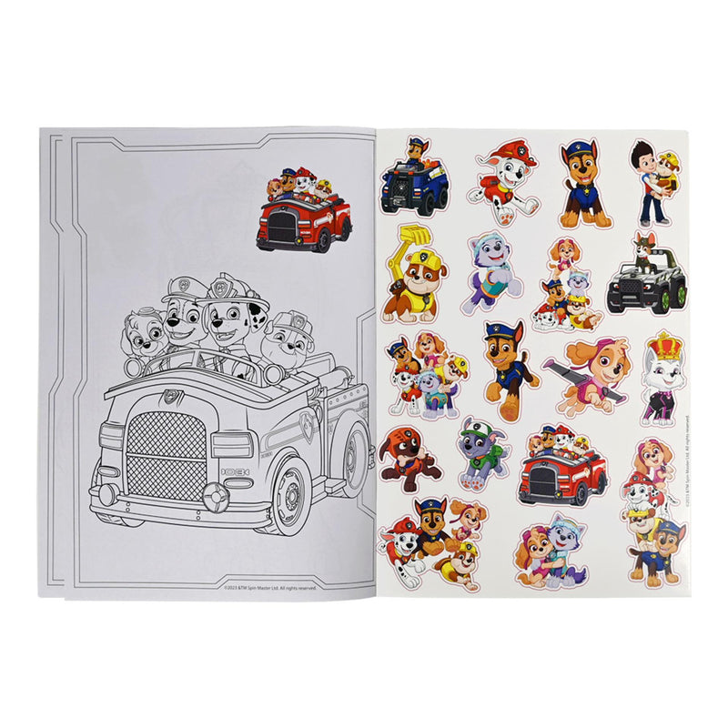 Laden Sie das Bild in Galerie -Viewer, Paw patrol kleurboek + stickers