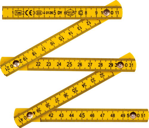 Load image into Gallery viewer, Con:p vouwmeter 1m - b26301