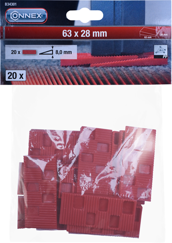 ギャラリービューアに画像をロードする, Connex montagewiggen kunstst. 8mm 20-delig - b34301