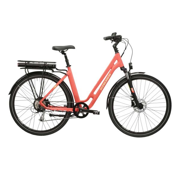Chargez l'image dans la visionneuse de la galerie, Kross e-bike 28'' sentio hybrid 2.0 - model 2025 - mat koraal - medium (20'')