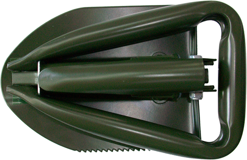 Load image into Gallery viewer, Con:p soldaten-spade met 3 functies + tas - b40450