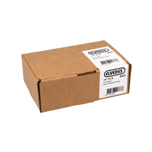 Afbeelding laden in galerijviewer, Elvedes schijfremblokset - shimano - carbon metallic compound (semi metal pads) - 10 paar