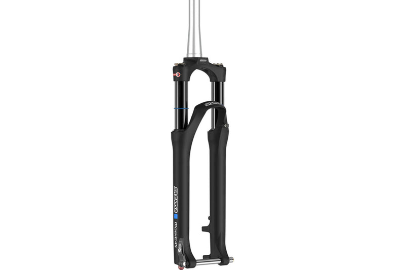 Load image into Gallery viewer, SrSuntour Suntour e-bike mobie45 voorvork 700c rlr cts 15ql32 60mm zwart