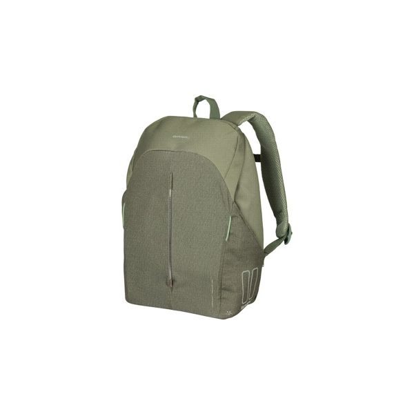 Load image into Gallery viewer, Basil B-Safe Backpack Nordlicht - Fietsrugzak - Unisex - Groen - 13L