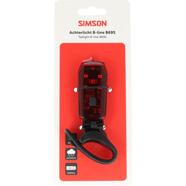 Load image into Gallery viewer, Simson aurora achterlicht b-line b69s