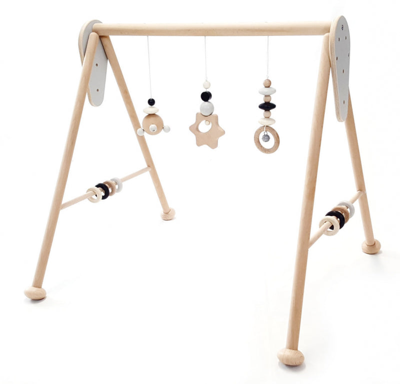 Load image into Gallery viewer, Hess babygym ster (naturel zwart)