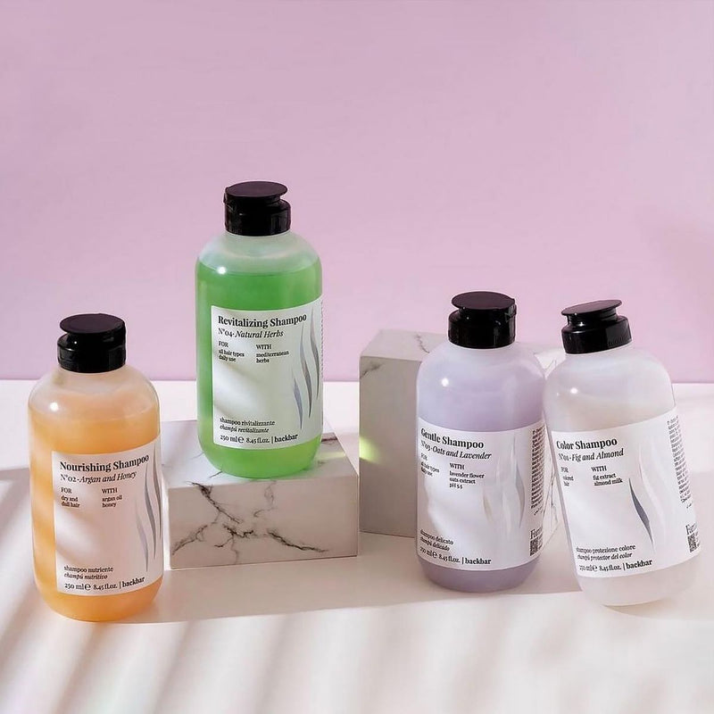 Load image into Gallery viewer, Farmavita backbar revitalizing shampoo n°04 natural herbs 250ml