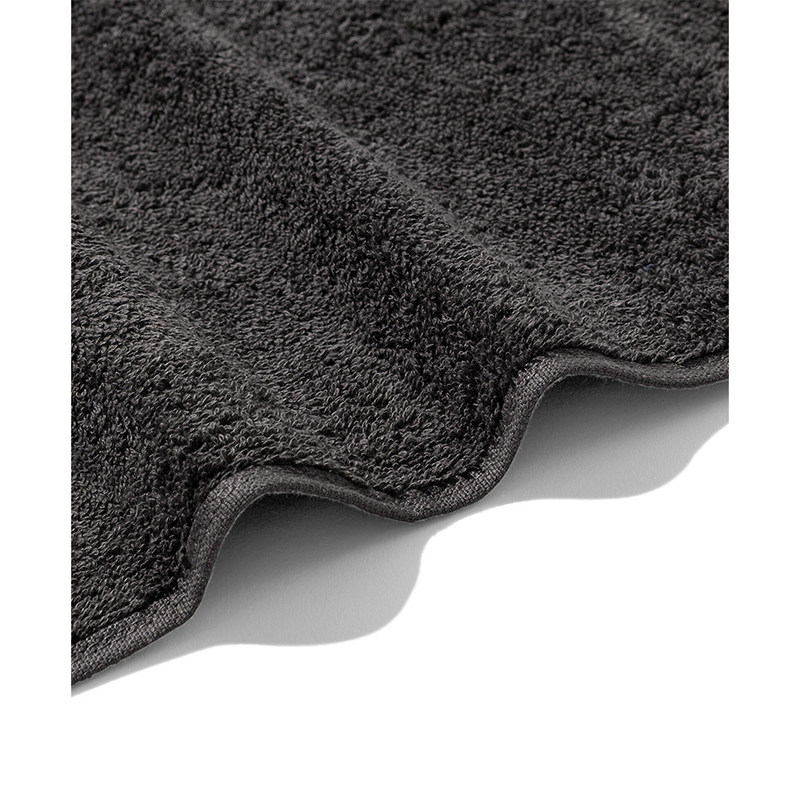 Cargue la imagen en el visor de la galería, Badhanddoek donkergrijs 50x100cm 2 stuks