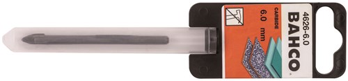 Afbeelding laden in galerijviewer, Bahco tegelboor | 6.0 mm x 78 mm - 4626-6.0