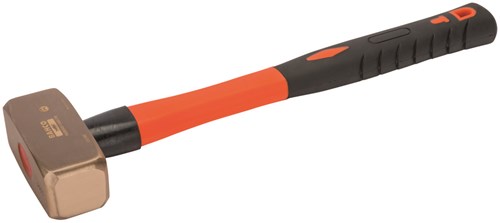 Afbeelding laden in galerijviewer, Bahco moker | fiberglas handgreep | vonkvrij | aluminium brons | 2 kg - nsb500-2000-fb