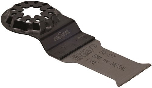 Afbeelding laden in galerijviewer, Bahco multitool-zaagblad | bimetaal | standaardvorm | voor fijn zagen in metaal | 30 mm x 50 mm x 97 mm - 92-157-1p
