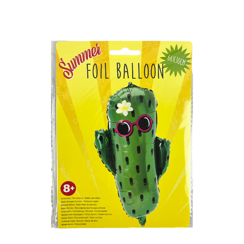 Chargez l'image dans la visionneuse de la galerie, Ballon folie summer cactus 66x30cm