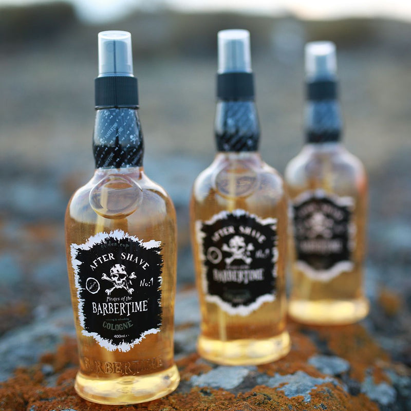 Load image into Gallery viewer, Barbertime after shave cologne golden cup no.1 400ml