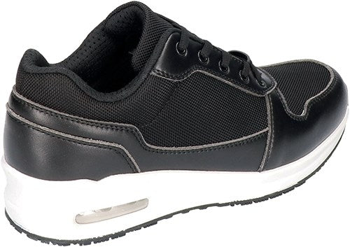 Cargue la imagen en el visor de la galería, Bata werkschoen db01-02 laag o2 src | zwart wit | maat 42 - 8712843701137