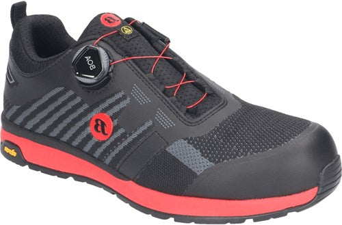Cargue la imagen en el visor de la galería, Bata werkschoen radiance vibe s3 boa | zwart rood | maat 41 - 8712843696976