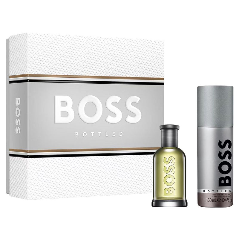 Load image into Gallery viewer, Hugo boss bottled geschenkset eau de toilette 50ml + deo 150ml heren
