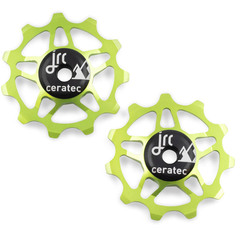 Load image into Gallery viewer, Jrc - keramische derailleur wielset shimano 105 ultegra dura ace 12 speed 11t groen
