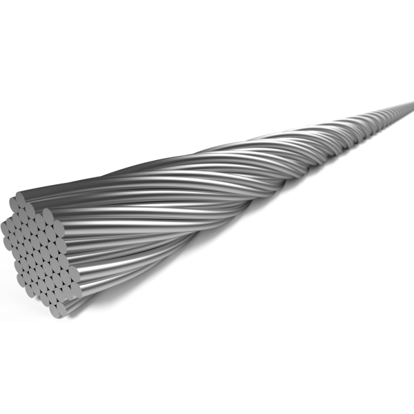 Load image into Gallery viewer, Elvedes schakel binnenkabel 2250 mm 7 x 7 draads rvs ø1,1 mm met n-nippel ø4,5 × 4,5 (doos à 50 stuks) - zilver