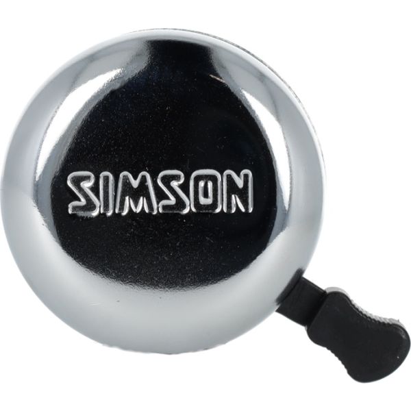 Afbeelding laden in galerijviewer, Simson bel traditioneel chroom staal