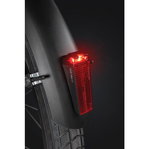 Load image into Gallery viewer, Spatbordachterlicht Axa Nyx Dynamo Steady