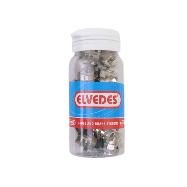 Afbeelding laden in galerijviewer, Schroefnippels met E-caps Elvedes rollerbrake BR-IM81 80 55 45 - messing (15 stuks)