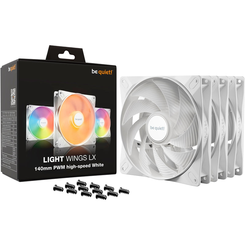 Load image into Gallery viewer, Be quiet! light lx 140mm pwm high-speed triple pack wh