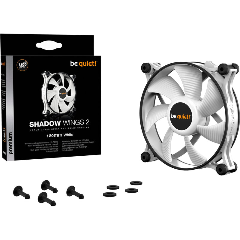 Load image into Gallery viewer, Be quiet! Be quiet! Shadow 2 White 120 mm