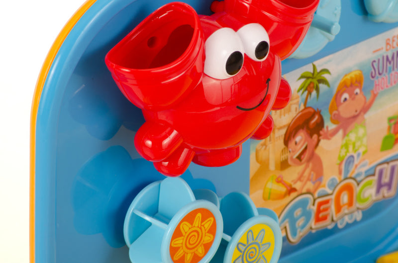 Load image into Gallery viewer, Beach toys compact zand- en watertafel met accessoires 16-delig