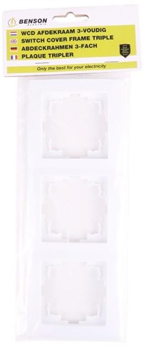 Cargue la imagen en el visor de la galería, Enzo benson 3 voudig afdekraam wit - 4650019