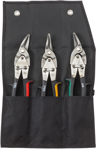Afbeelding laden in galerijviewer, Bessey dset16-a | blikschaarset 3-dlg | in roltas - dset16