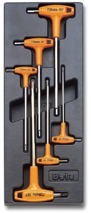 ギャラリービューアに画像をロードする, Beta harde voorgevormde inzetbakken met assortiment gereedschap t52 - 024240052
