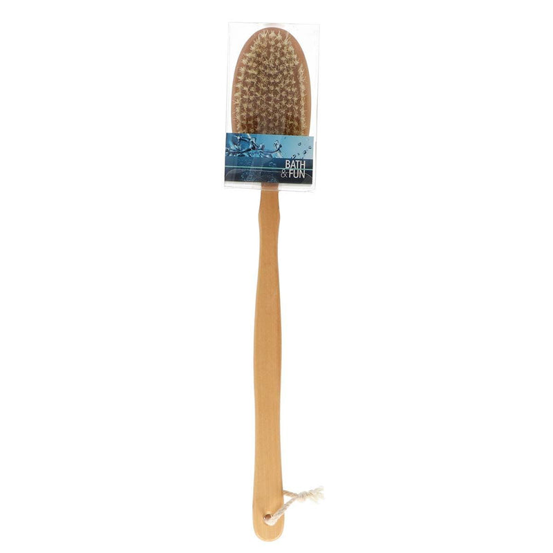 Load image into Gallery viewer, Bath fun badborstel hout zuiver