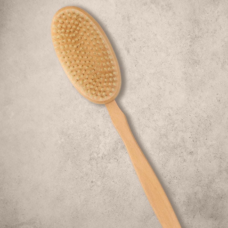 Load image into Gallery viewer, Bath fun badborstel hout zuiver