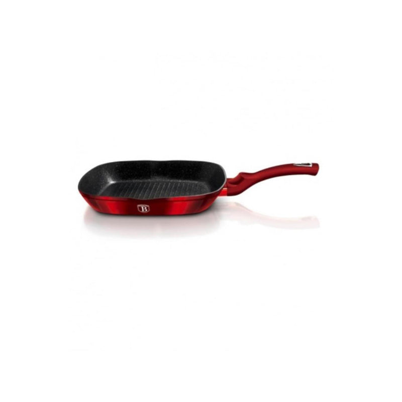 Load image into Gallery viewer, Berlingerhaus burgundi grillpan 28cm