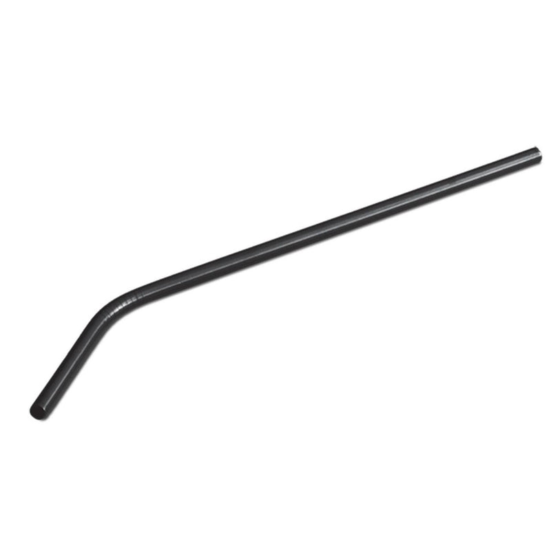 Afbeelding laden in galerijviewer, Berlingerhaus rietjes set a 6 stuks rvs zwart